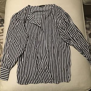 Massimo Dutti Striped Blouse